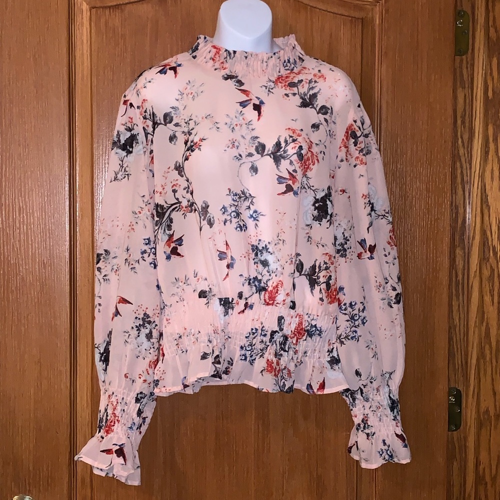 Mauve blouse